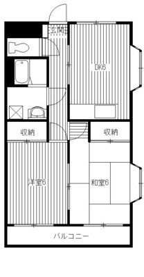 エトワール梶ヶ谷の間取り