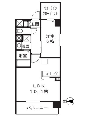 GlowResidenceの間取り