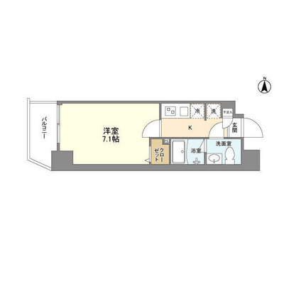 アルファコート蕨2の間取り