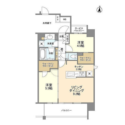 JP noie 阿佐ヶ谷の間取り
