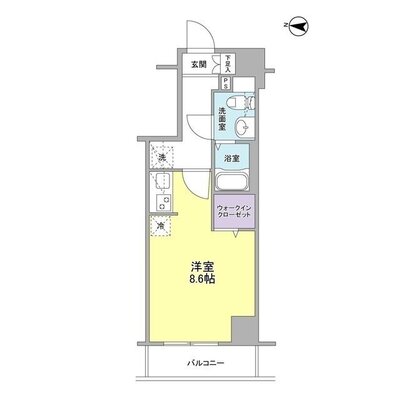 ウィルテラス深川住吉の間取り