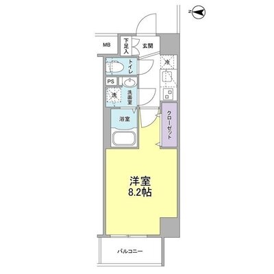 ウィルテラス深川住吉の間取り