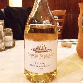 Sarga Borhaz La Maison Jaune Tokaji Aszu 5 Puttonyos