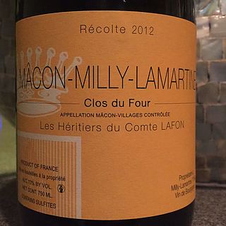 Les Héritiers du Comte Lafon Mâcon Milly Lamartine Clos du Four