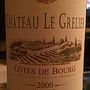 Ch. le Grelier(2000)