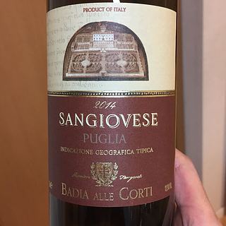 Badia Alle Corti Sangiovese(バディア・アッレ・コルティ サンジョヴェーゼ)