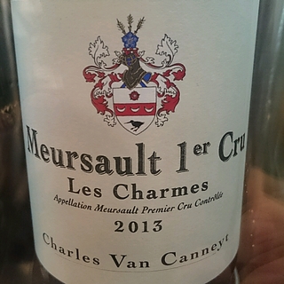 Charles Van Canneyt Meursault 1er Cru Les Charmes(シャルル・ヴァン・カネイ ムルソー レ プルミエ・クリュ レ・シャルム)