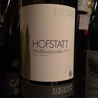 Kurtatsch Cortaccia Hofstatt Weissburgunder