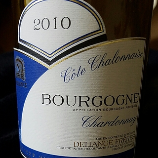 Deliance Frères Bourgogne Chardonnay(デュリアンス フレール ブルゴーニュ シャルドネ)
