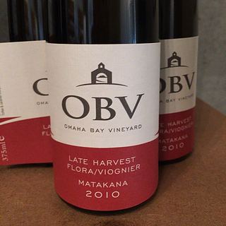 Omaha Bay Vineyard Late Harvest Flora Viognier Matakana(オマハ・ベイ ・ヴィンヤード レイト・ハーヴェスト フローラ ヴィオニエ マタカナ)