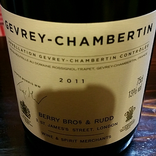 Selected By Berry Bros. & Rudd Gevrey Chambertin