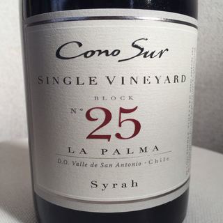 Cono Sur Single Vineyard No.25 Syrah(コノ・スル シングル・ヴィンヤード No.25 シラー)
