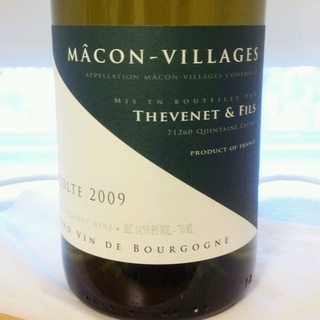 Thévenet et Fils Mâcon Villages(テヴネ・エ・フィス マコン・ヴィラージュ)