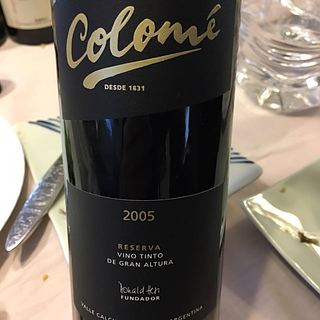 Colomé Reserva Malbec