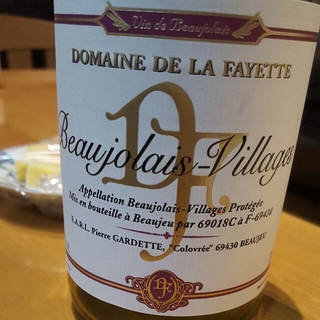 Dom. de la Fayette Beaujolais Villages Nouveau(ドメーヌ・ド・ラ・ファイエット ボージョレ・ヴィラージュ ヌーヴォー)