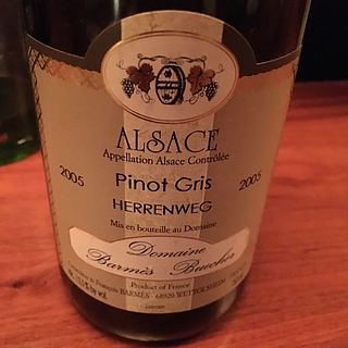 Dom. Barmès Buecher Pinot Gris Herrenweg(ドメーヌ・バルメ・ブシェール ピノ・グリ ヘレンヴェッグ)