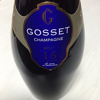 Gosset 15 Ans de Cave a Minima Brut
