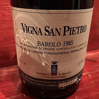 Fontanafredda Vigna San Pietro Barolo