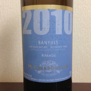 M. Chapoutier Banyuls Rimage