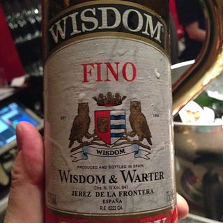 Wisdom & Warter Wisdom Fino Sherry