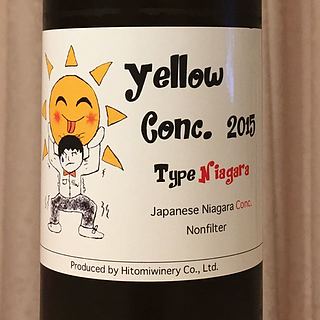 ヒトミワイナリー Yellow Conc.(イエロー・コンク)