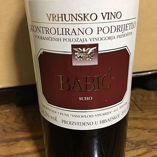 Vrhunsko Vino Kontrolirano Podrijetlo Babic