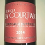 Ch. La Courtiade(2014)