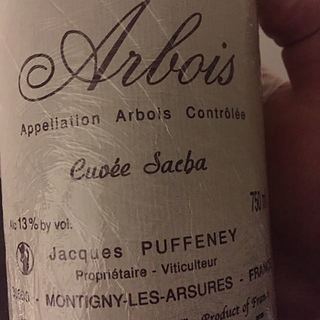 Jacques Puffeney Arbois Cuvée Sacha