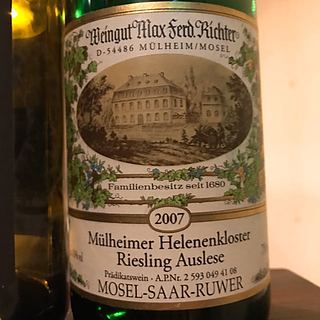Weingut Max Ferd. Richter Mülheimer Helenenkloster Riesling Auslese