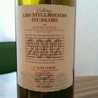 Collection Les Millésimes Oubliés de Côtes d'Olt Cahors