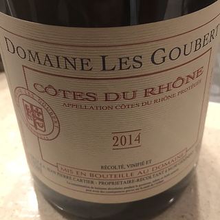 Dom. Les Goubert Côtes du Rhône Rouge(ドメーヌ・レ・グベール コート・デュ・ローヌ ルージュ)