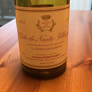 Claudine Moine Champy Cote de Nuits Villages La Queue de Hareng