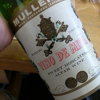 De Muller Vino de Misa Sweet Moscatel Altar Wine