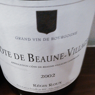 Régis Roux Côte de Beaune Villages