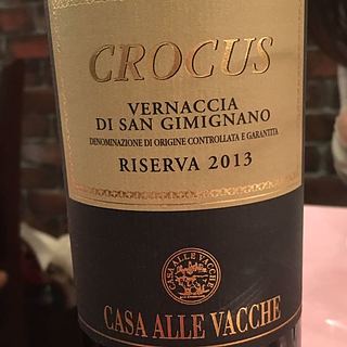 Casa alle Vacche Crocus Vernaccia di San Gimignano Riserva(カーザ・アッレ・ヴァッケ クロクス ヴェルナッチャ・ディ・サン・ジミニャーノ)