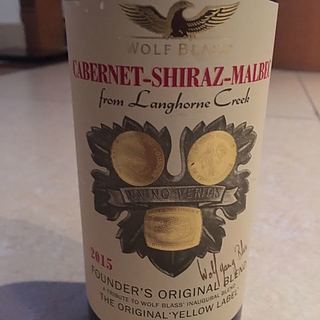 Wolf Blass Founder's Original Blend Cabernet Shiraz Malbec
