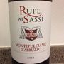 Rupe ai Sassi Montepulciano d'Abruzzo(2012)