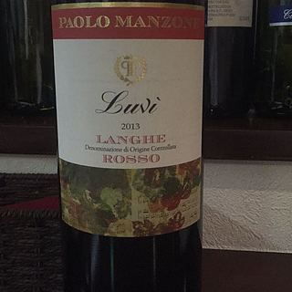 Paolo Manzone Luvi Langhe Rosso
