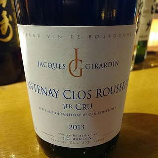 Jacques Girardin Santenay Clos Rousseau 1er Cru