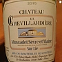 Ch. la Chevillardière Muscadet de Sèvre et Maine sur Lie(2015)