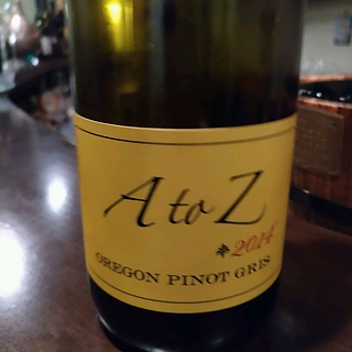 A to Z Oregon Pinot Gris