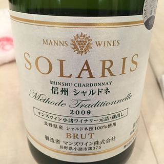 マンズワイン Solaris 信州 シャルドネ Methode Traditionnelle Brut
