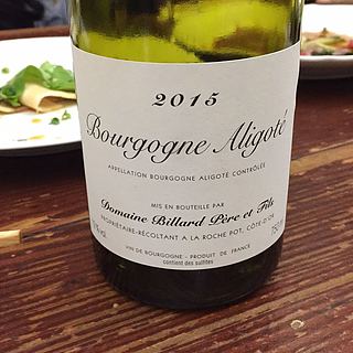 Dom. Billard Père et Fils Bourgogne Aligoté