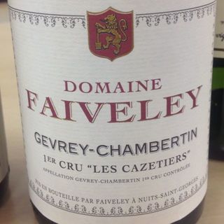 Dom. Faiveley Gevrey Chambertin 1er Cru Les Cazetiers(ドメーヌ・フェヴレ ジュブレ・シャンベルタン プルミエ・クリュ レ・カズティエ)