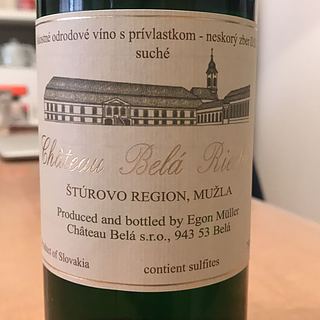 Ch. Bela Riesling Sturovo Region Muzla