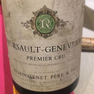 Remoissenet Père et Fils Meursault Genevrier 1er Cru