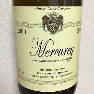 Cellier des Ursulines Mercurey Blanc