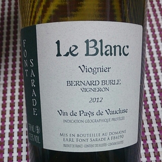 Font Sarade Le Blanc Viognier