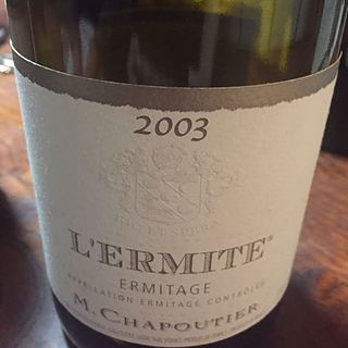 M. Chapoutier Ermitage l'Ermite Blanc(M. シャプティエ エルミタージュ レルミット ブラン)