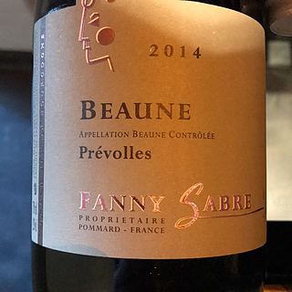 Fanny Sabre Beaune Les Prévolles(ファニー・サーブル ボーヌ レ・プレヴォル)